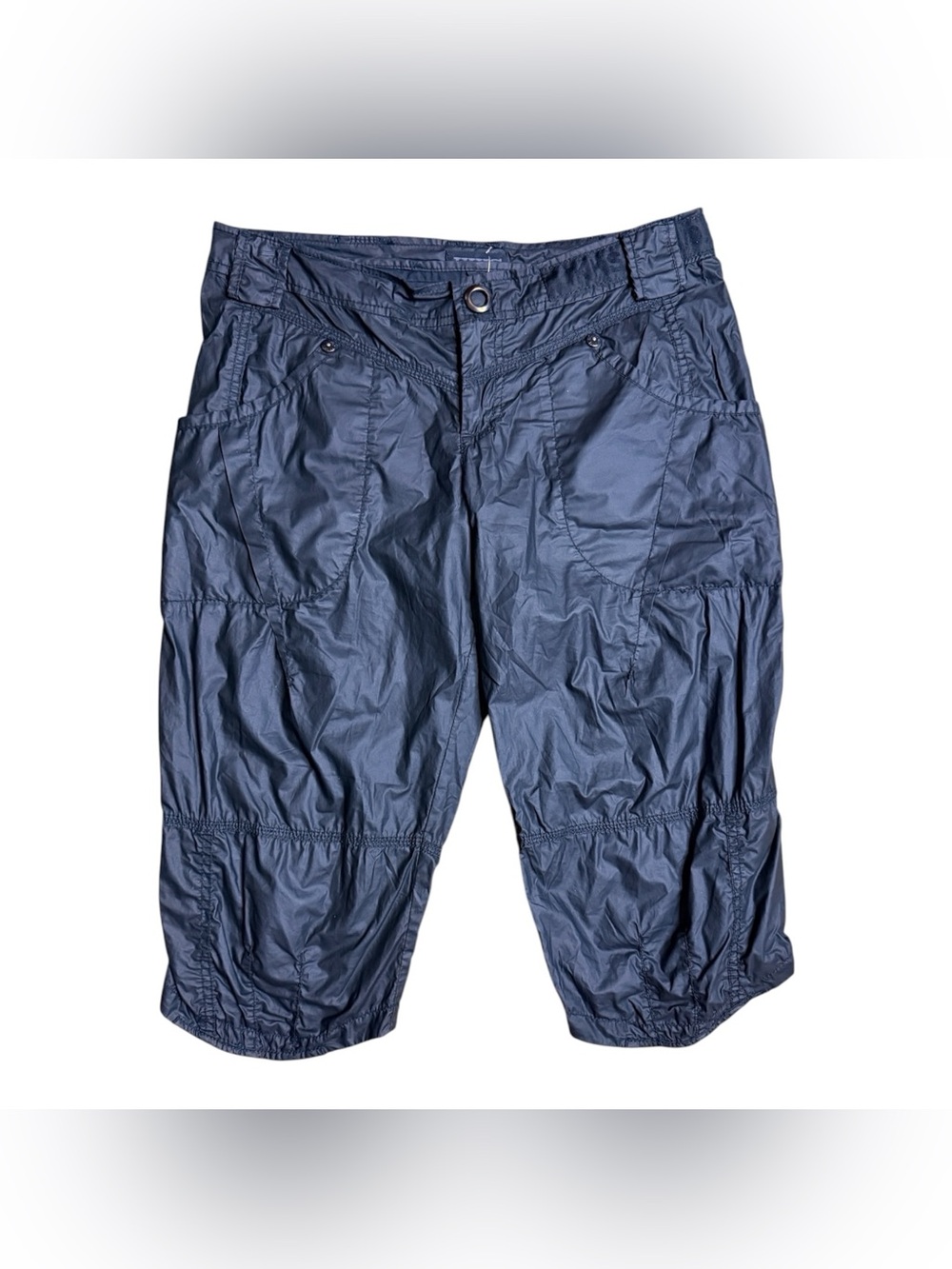 IKKS black nylon capris